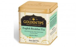 Golden Tips English Breakfast Tea, Loose Leaf Tea  Tin  100 grams